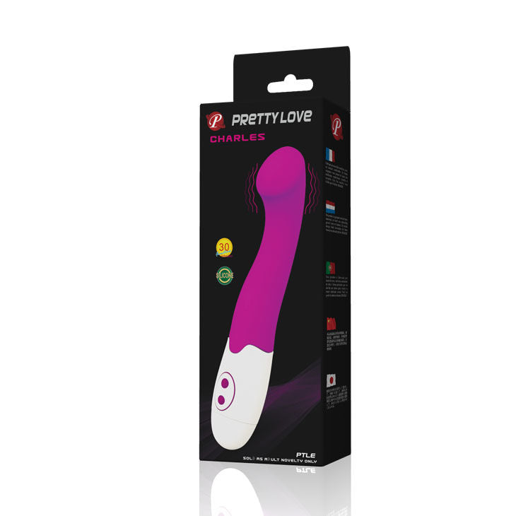 Vibratore in silicone Charles – 18 cm – Pretty Love