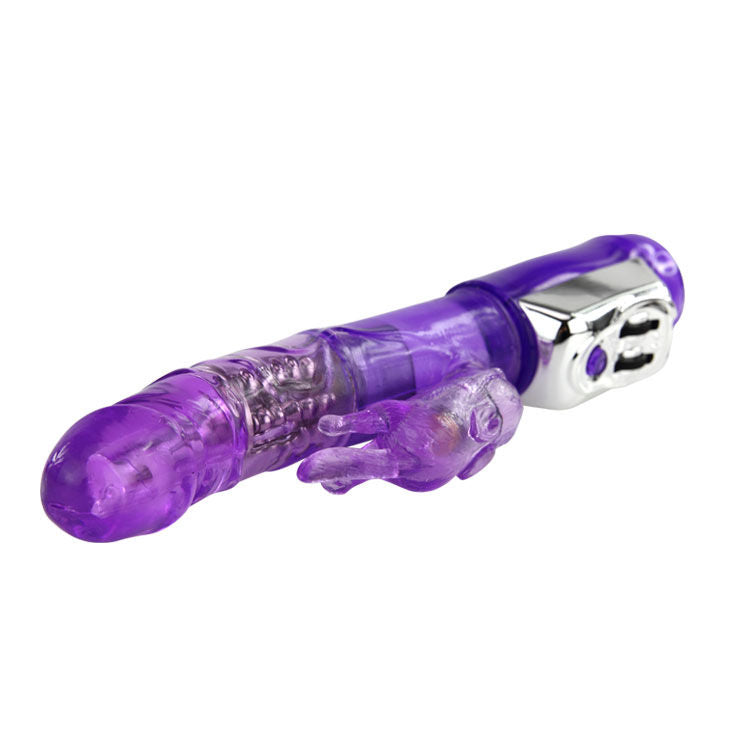 Vibratore rotante a forma di coniglio con perline | 23 cm × 3,5 cm | BAILE