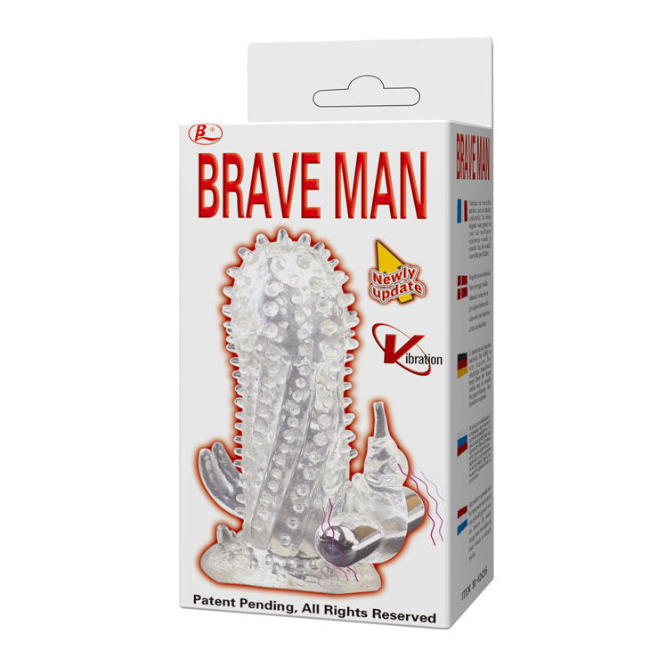 BAILE - BRAVE MAN RABBIT VIBRATOR ESTENSIONE DEL PENE