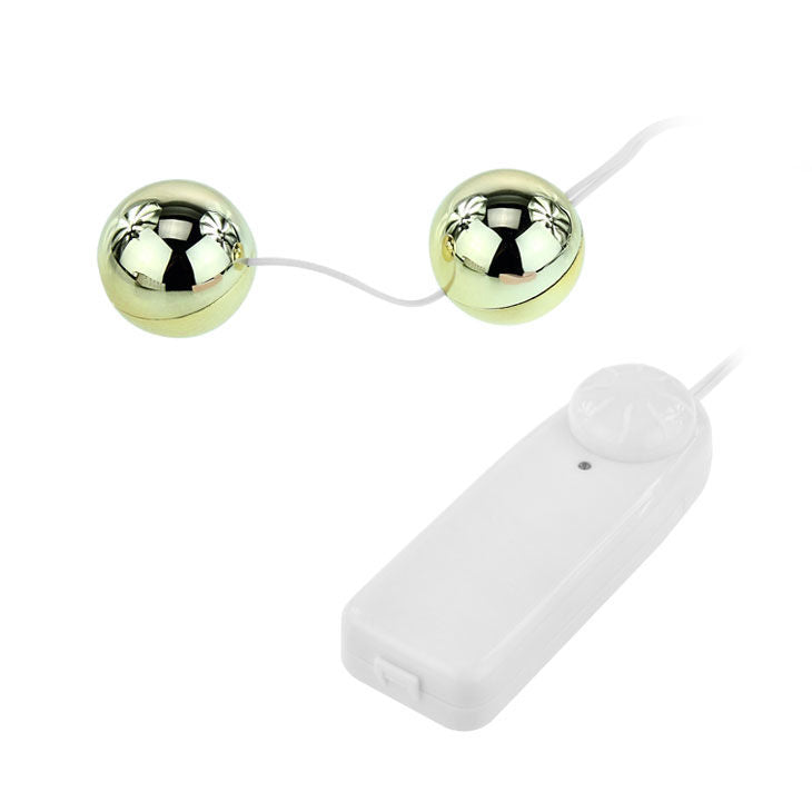 BAILE - VIBRATORE CON PALLE CINESI DORATE
