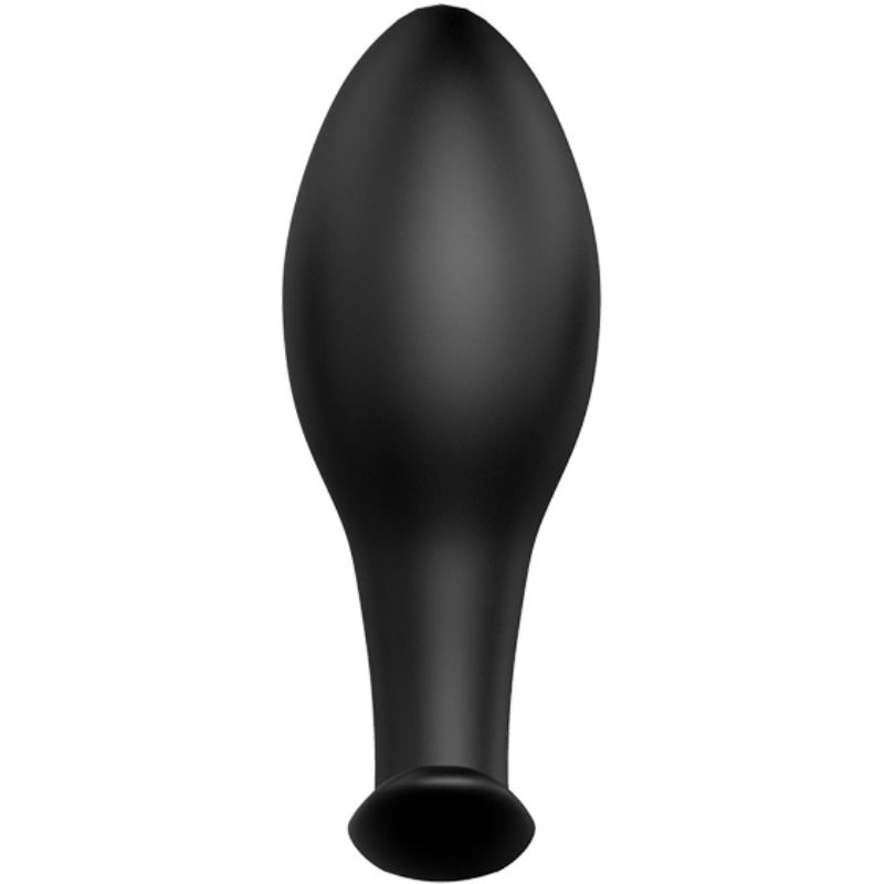 PRETTY LOVE - PLUG ANALE IN SILICONE CON ANCORA E 12 MODALITÀ DI VIBRAZIONE NERO