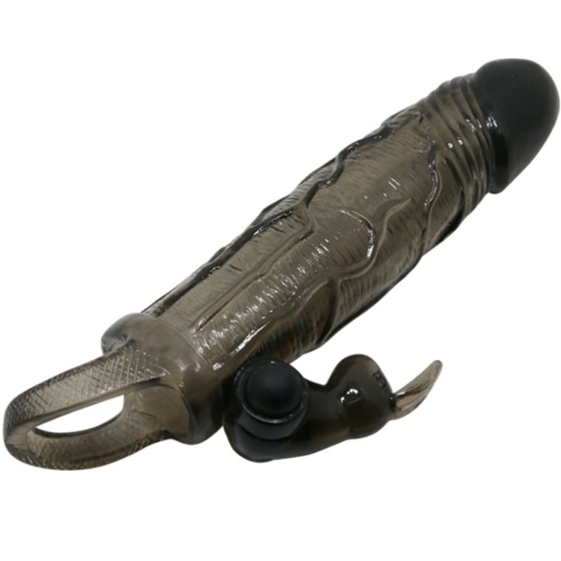 BAILE - BRAVE MAN COPERTURA PENE CON CONIGLIO NERO 16,5 CM