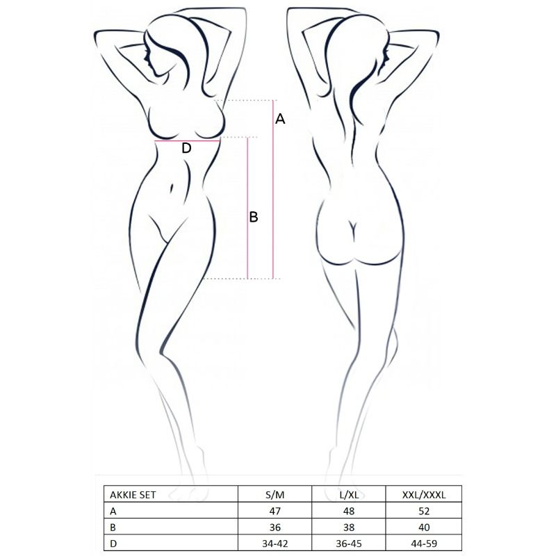 PASSION - COSTUME DA INFERMIERA DONNA AKKIE SET L/XL