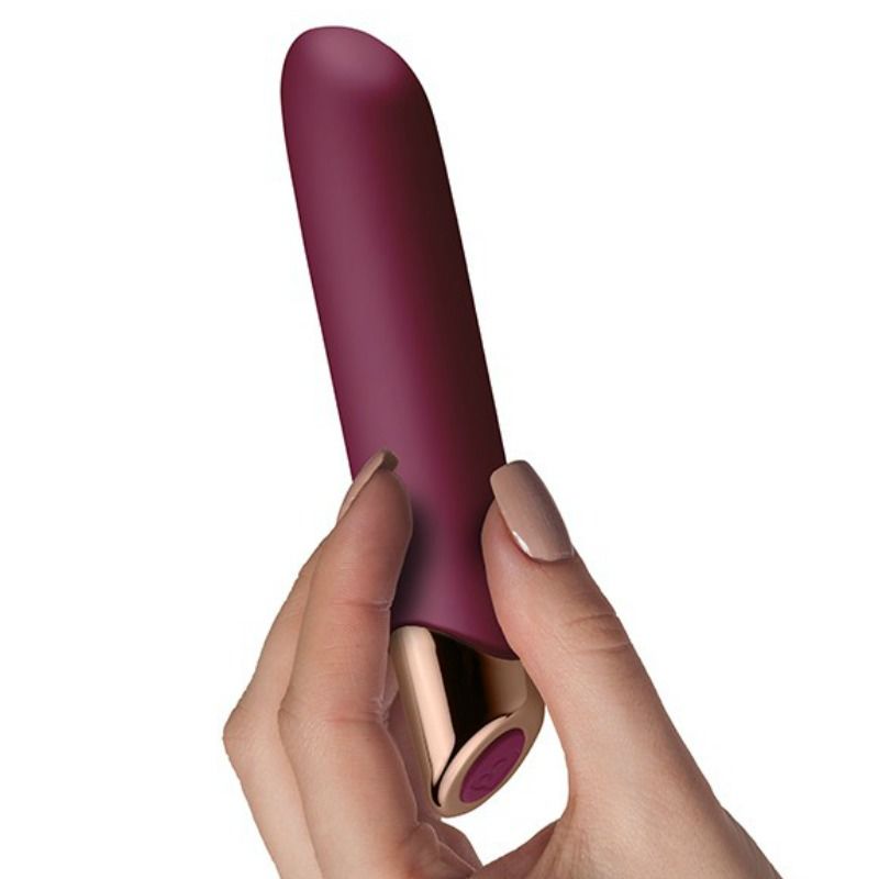 Vibratore ricaricabile in silicone Chaiamo Bordeaux | Rocks-Off