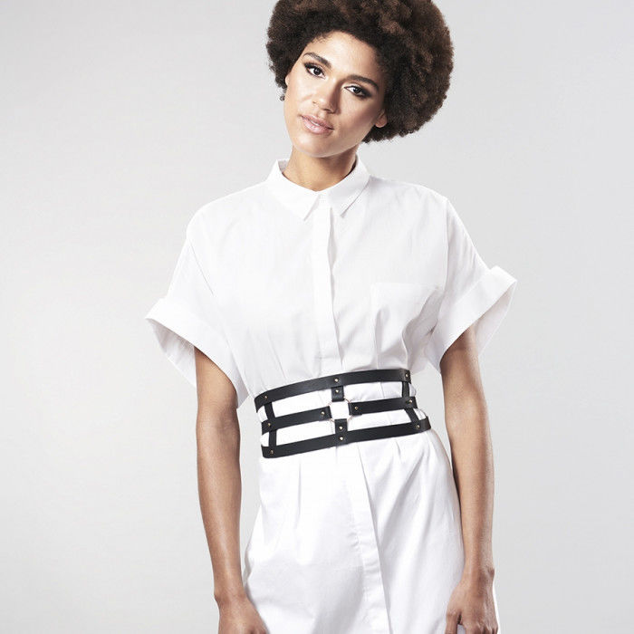 BIJOUX - CINTURA LABIRINTO INDISCRETS CON CINTURINO NERO