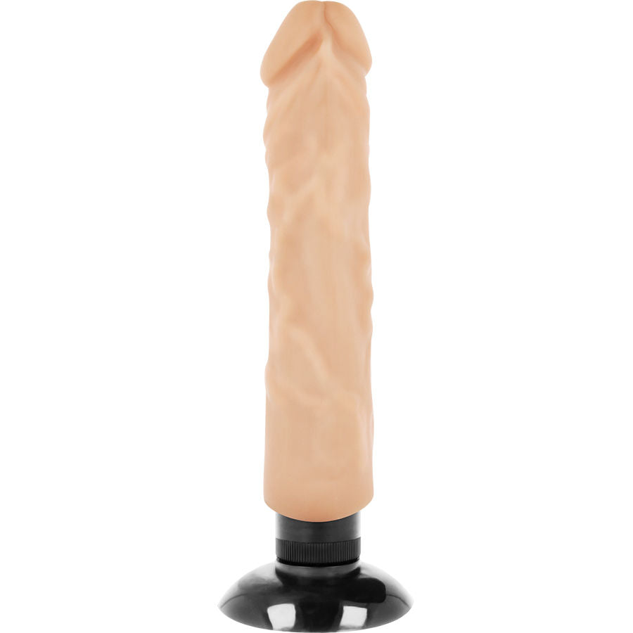 BASECOCK - VIBRATORE REALISTICO 2-1 CARNE 20 CM -O- 4 CM