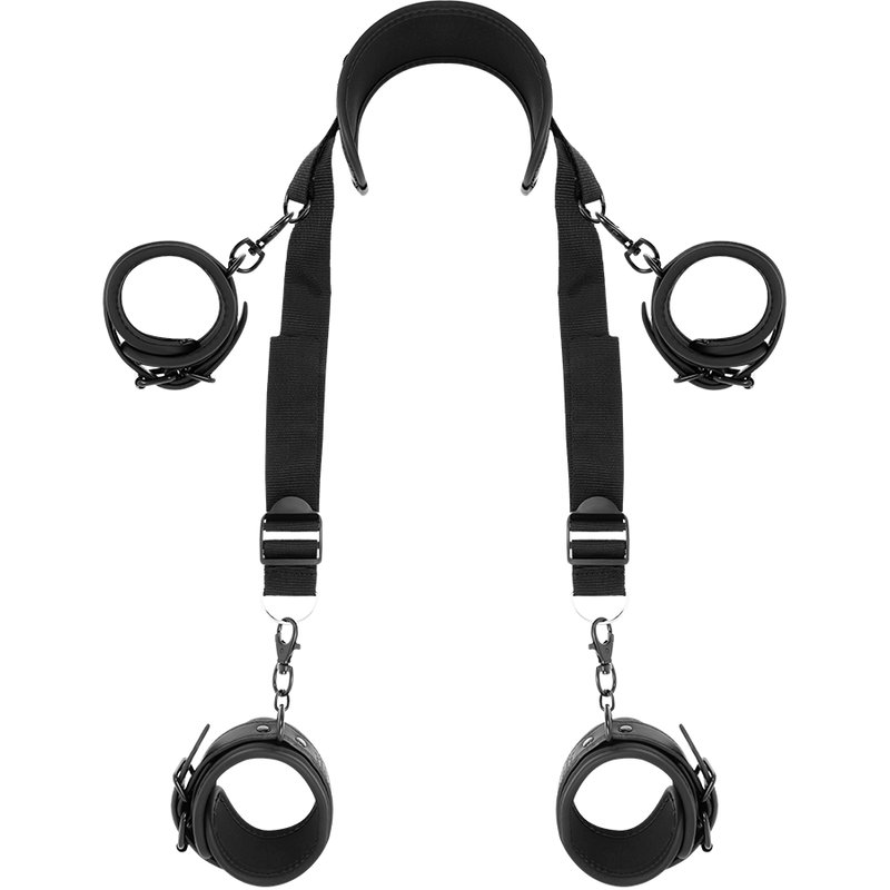 Set di ritenuta Master Position con 4 manette foderate in neoprene – FETISH SUBMISSIVE