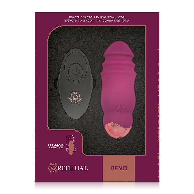 RITHUAL - REVA EGG REMOTE CONTROL SISTEMA SU&GIÙ + VIBRAZIONE