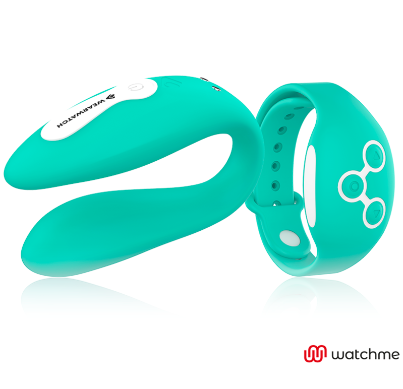 WEARWATCH - VIBRATORE WATCHME VERDE CHIARO A DOPPIA TECNOLOGIA