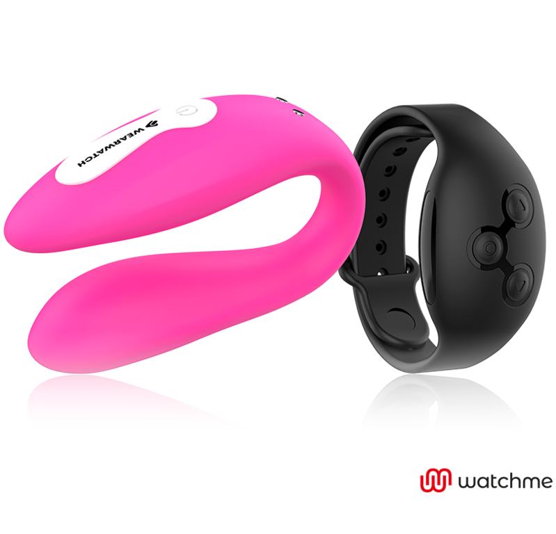 WEARWATCH - VIBRATORE WATCHME A DOPPIA TECNOLOGIA FUCSIA/AZABACH