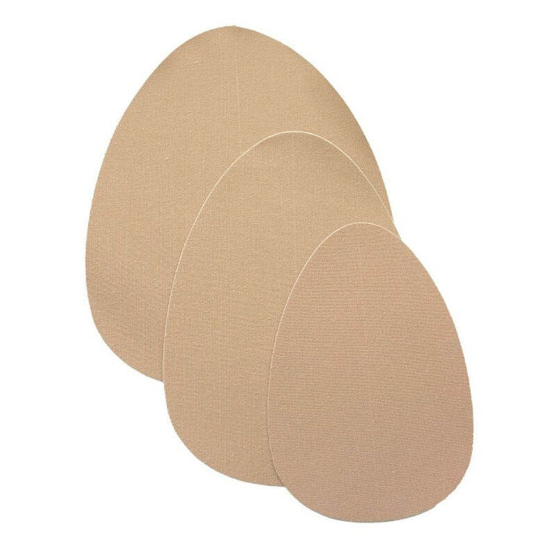 BYE-BRA - AUMENTA IL SENO + 3 PAIA DI REGGISENI MARRONE IN RASO COPPA F/H