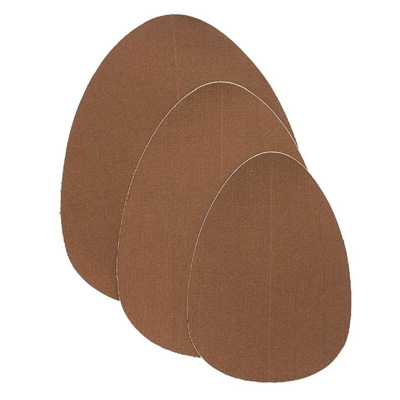 BYE-BRA - AUMENTA IL SENO + 3 PAIA DI REGGISENI MARRONE IN RASO COPPA F/H