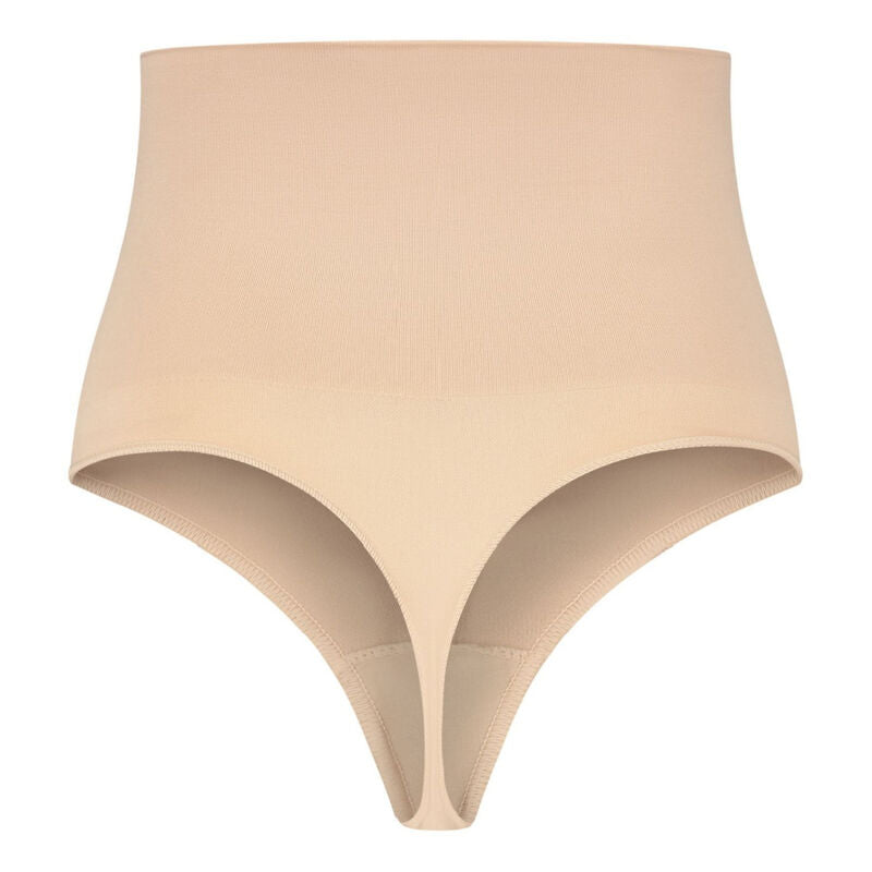 BYE-BRA - GUAINA SENZA CUCITURE STILE PERIZOMA BEIGE TAGLIA XXL