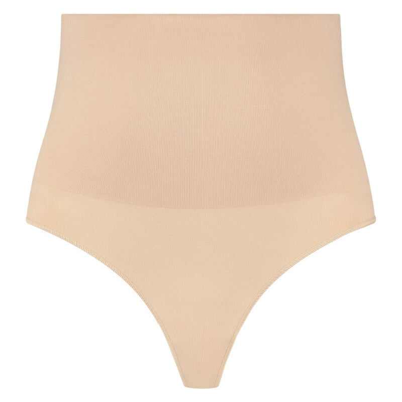 BYE-BRA - GUAINA SENZA CUCITURE STILE PERIZOMA BEIGE TAGLIA XXL