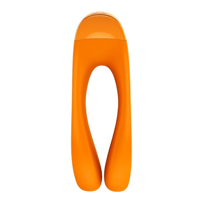 SATISFYER - VIBRATORE DA DITO A FORMA DI CANDY CANE NERO