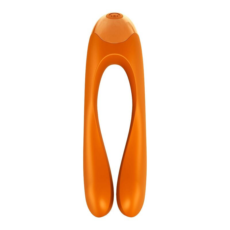 SATISFYER - VIBRATORE DA DITO A FORMA DI CANDY CANE NERO