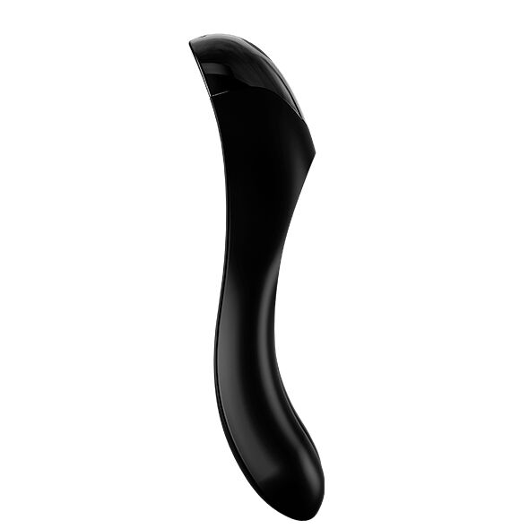 SATISFYER - VIBRATORE DA DITO A FORMA DI CANDY CANE NERO