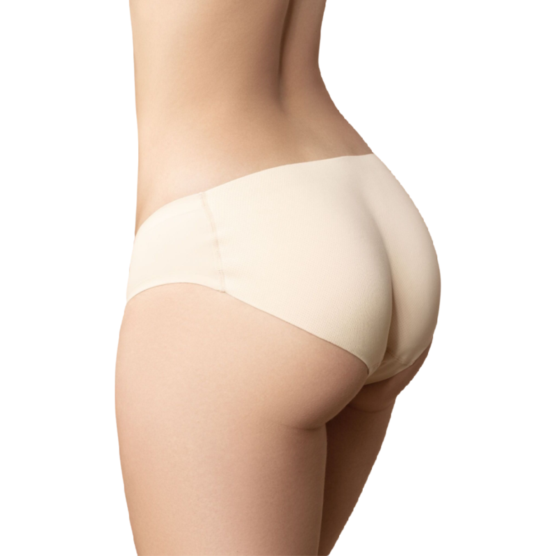 BYE-BRA - SLIP CORTO CON IMBOTTITURA NALGAS TAGLIA L