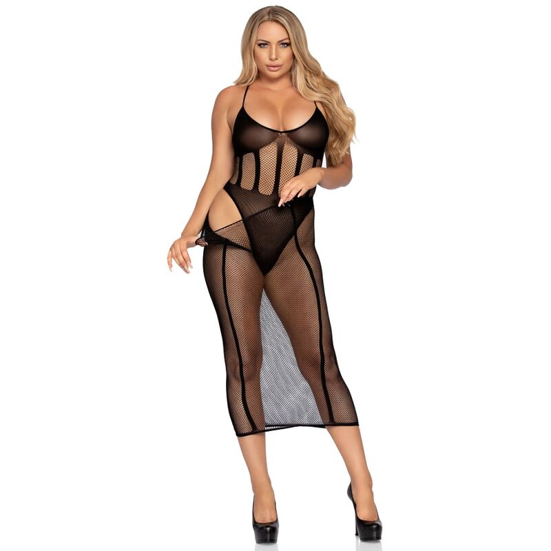 LEG AVENUE - COMPLETO BODY E GONNA TAGLIA UNICA
