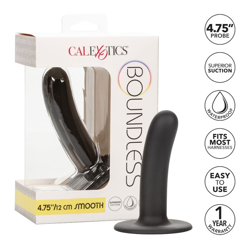 CALEXOTICS - DILDO BOUNDLESS 12 CM IMBRACATURA COMPATIBILE LISCIO