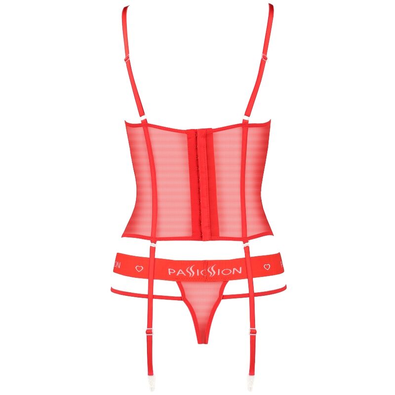 PASSION - CORSETTO KYOUKA - ROSSO L/XL