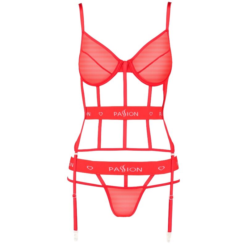 PASSION - CORSETTO KYOUKA - ROSSO L/XL