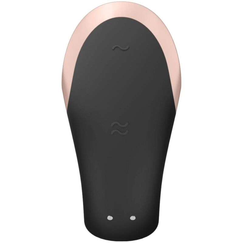 SATISFYER - VIBRATORE DOUBLE LOVE LUXURY PARTNER NERO