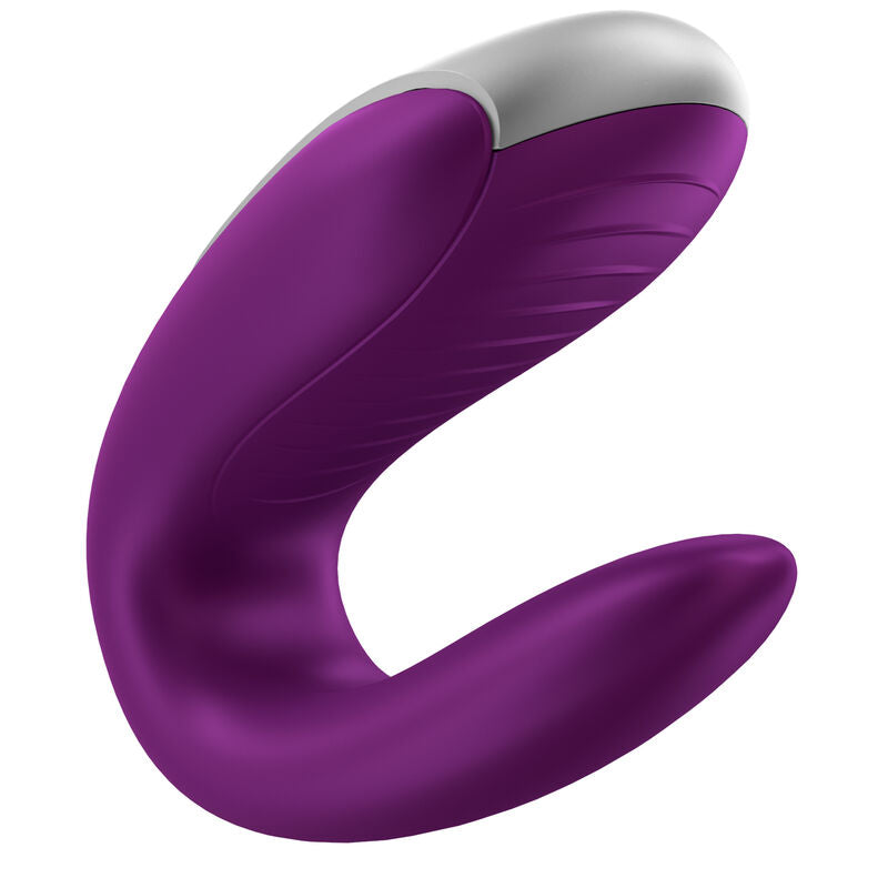 Vibratore per coppie Double Fun controllato da app | Viola - Satisfyer