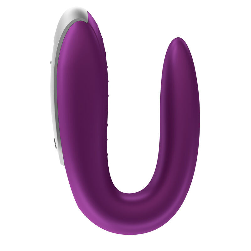Vibratore per coppie Double Fun controllato da app | Viola - Satisfyer