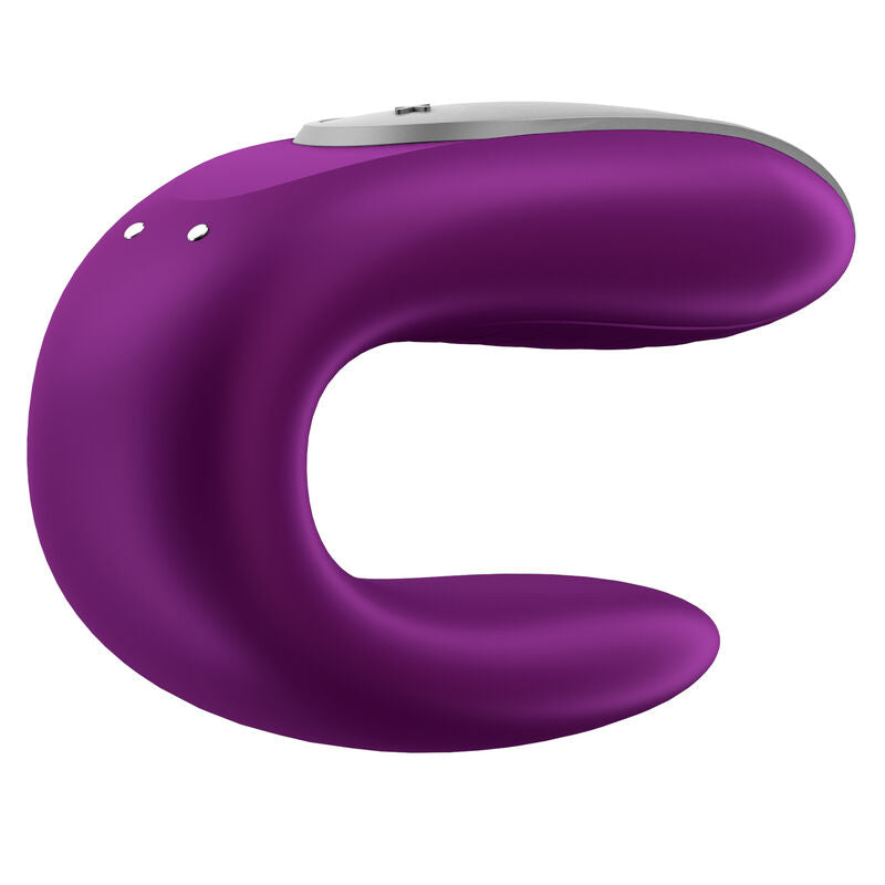 Vibratore per coppie Double Fun controllato da app | Viola - Satisfyer