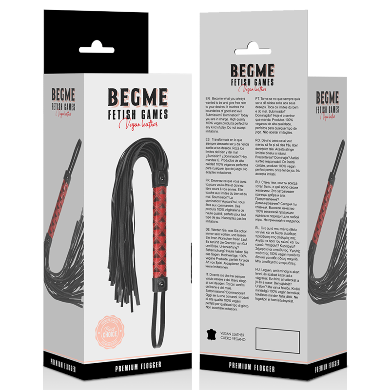 BEGME - EDIZIONE ROSSA FESTEGGIATRICE IN PELLE VEGANA