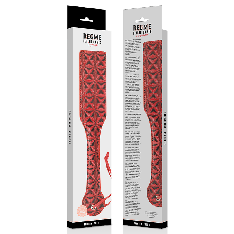 Pagaia in pelle vegana Red Edition – BEGME