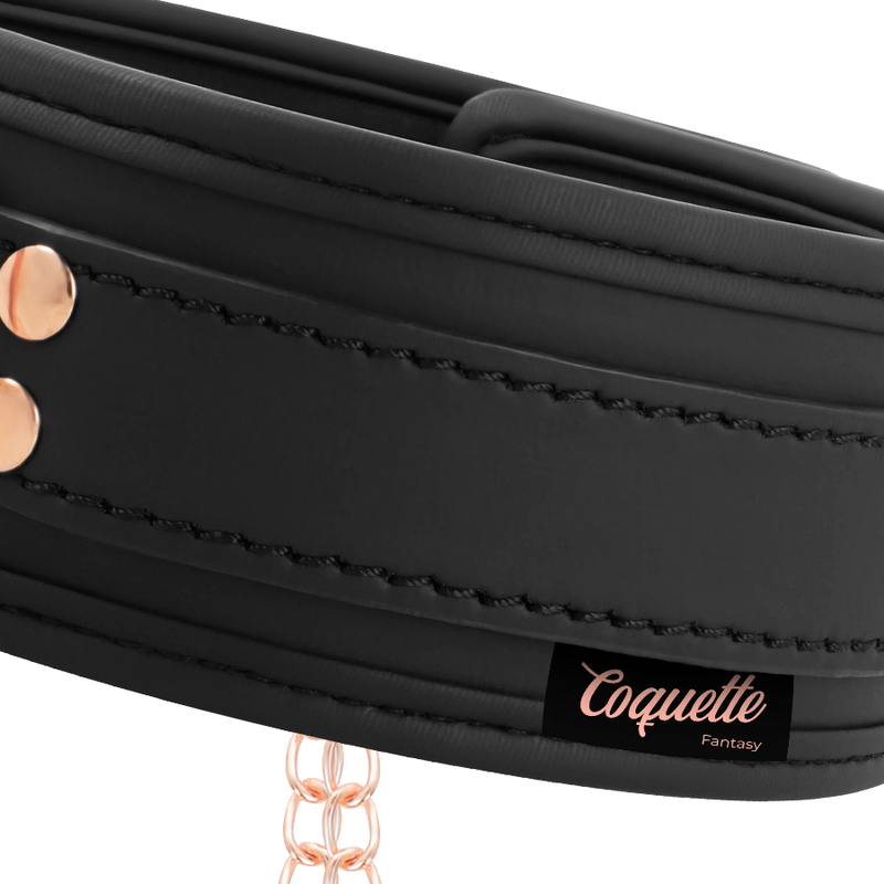 COQUETTE CHIC DESIRE - COLLANA CON MORSETTO PER SUCCHIETTO FANTASIA CON FODERA IN NEOPRENE