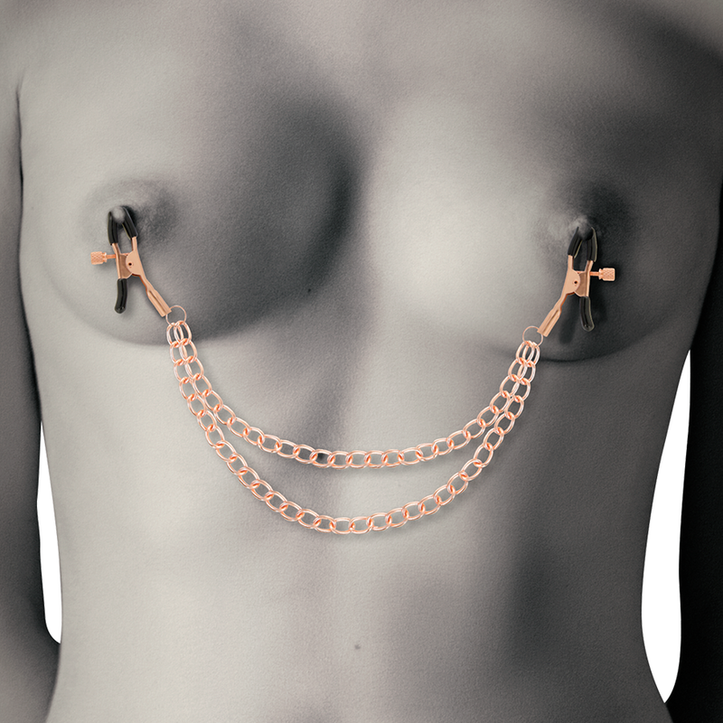 COQUETTE CHIC DESIRE - FERMACAPELLI IN METALLO FANTASY CON CATENA