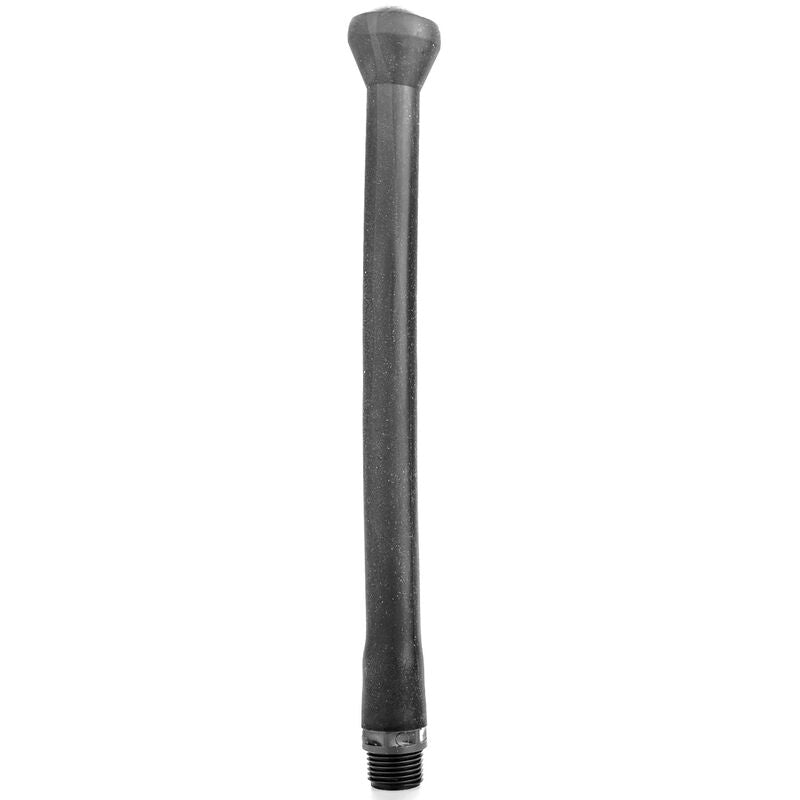 ALL BLACK - DOCCIA ANALE SILICONE SISTEMA STOPPER 27 CM
