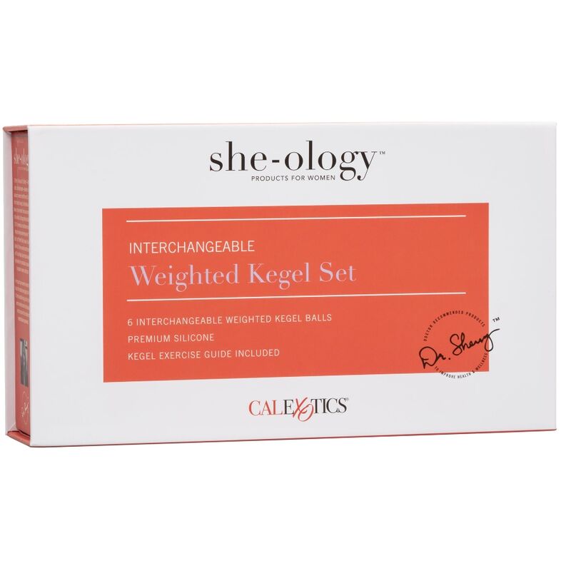 CALEXOTICS - SET SHE-OLOGIA BOLAS KEGEL INTERCAMBIABILI