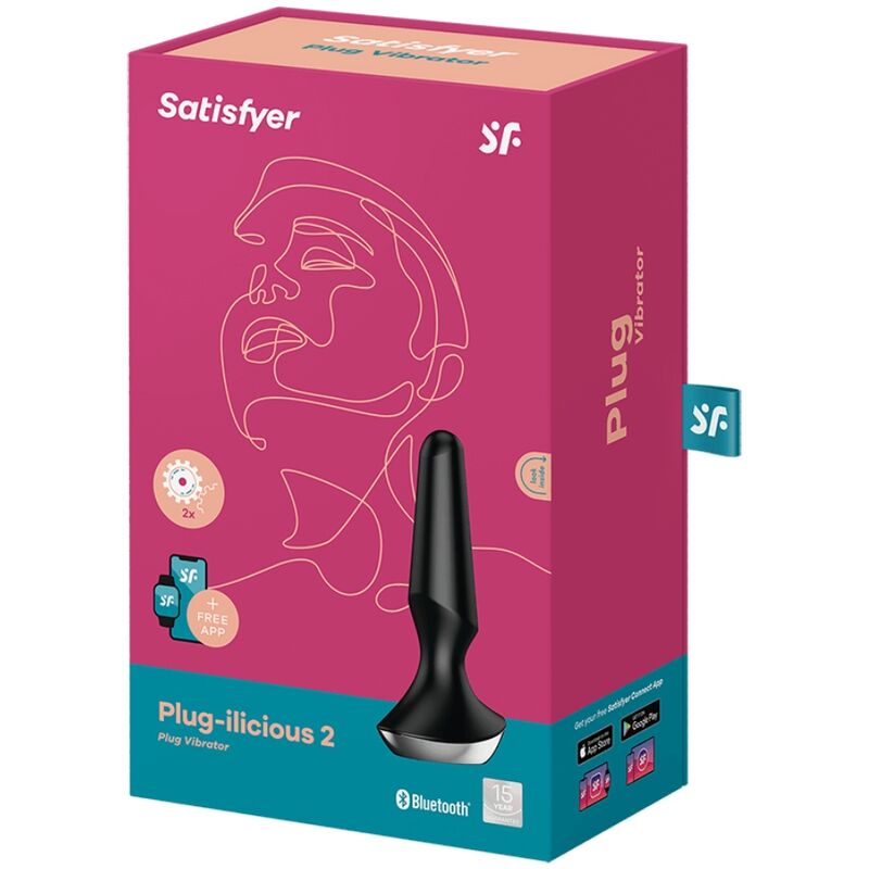 SATISFYER - PLUG ILICIOUS 2 VIBRATORE NERO