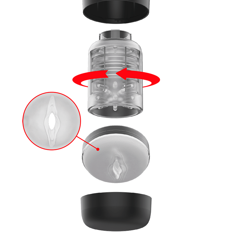 Tornado 360 Rotate Tech Thrusting &amp; Rotating Stroker – Lavoro di Jamy