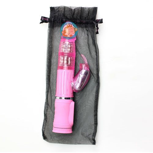 VIBRATORE BUNNY ROSA 27 CM X 4,5 CM
