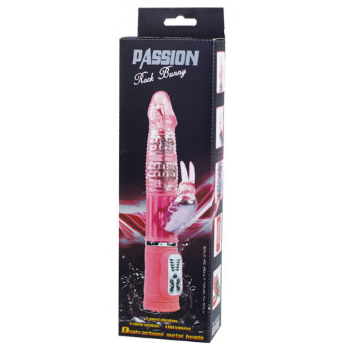 VIBRATORE BUNNY ROSA 27 CM X 4,5 CM