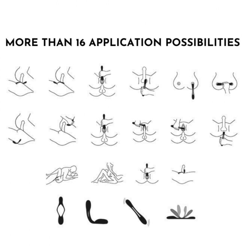 SATISFYER - ELASTIC GAME MULTI VIBRATORE BLU