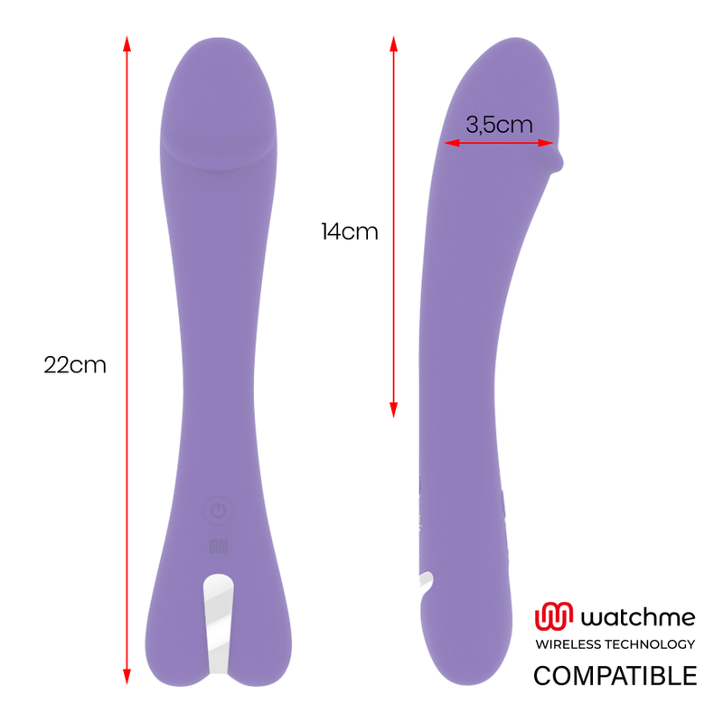 MR BOSS - VIBRATORE ENZO COMPATIBILE CON LA TECNOLOGIA WIRELESS WATCHME