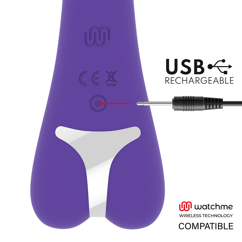 MR BOSS - VIBRATORE ENZO COMPATIBILE CON LA TECNOLOGIA WIRELESS WATCHME
