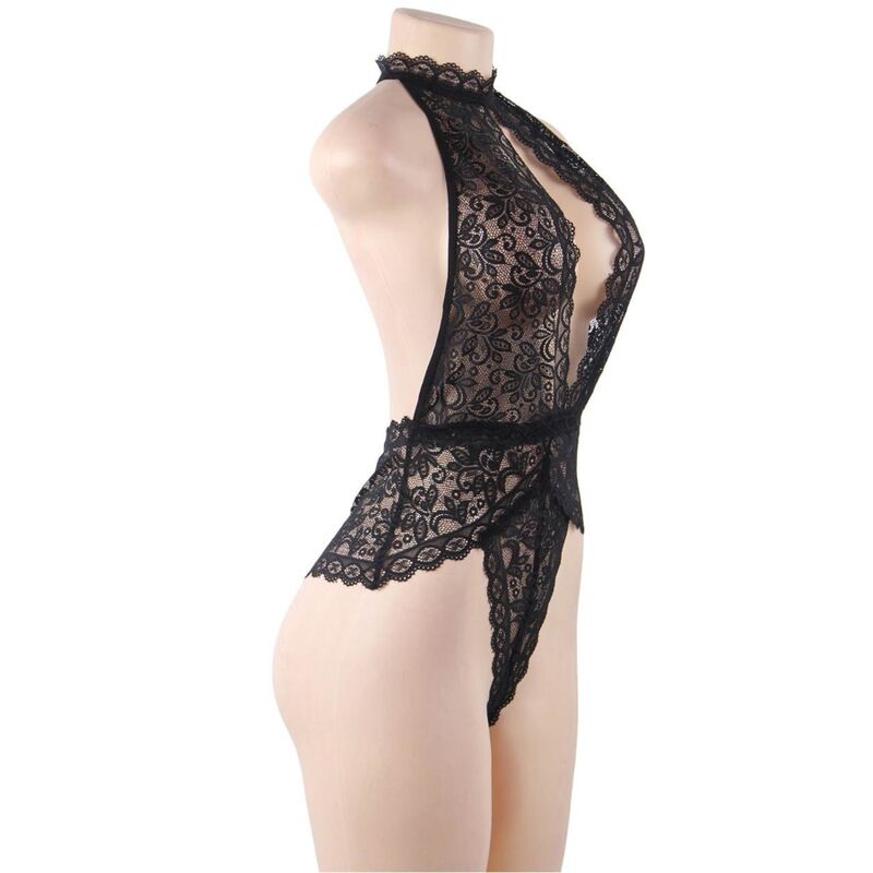 SUBBLIME - TEDDY LACE COPPA APERTA L/XL