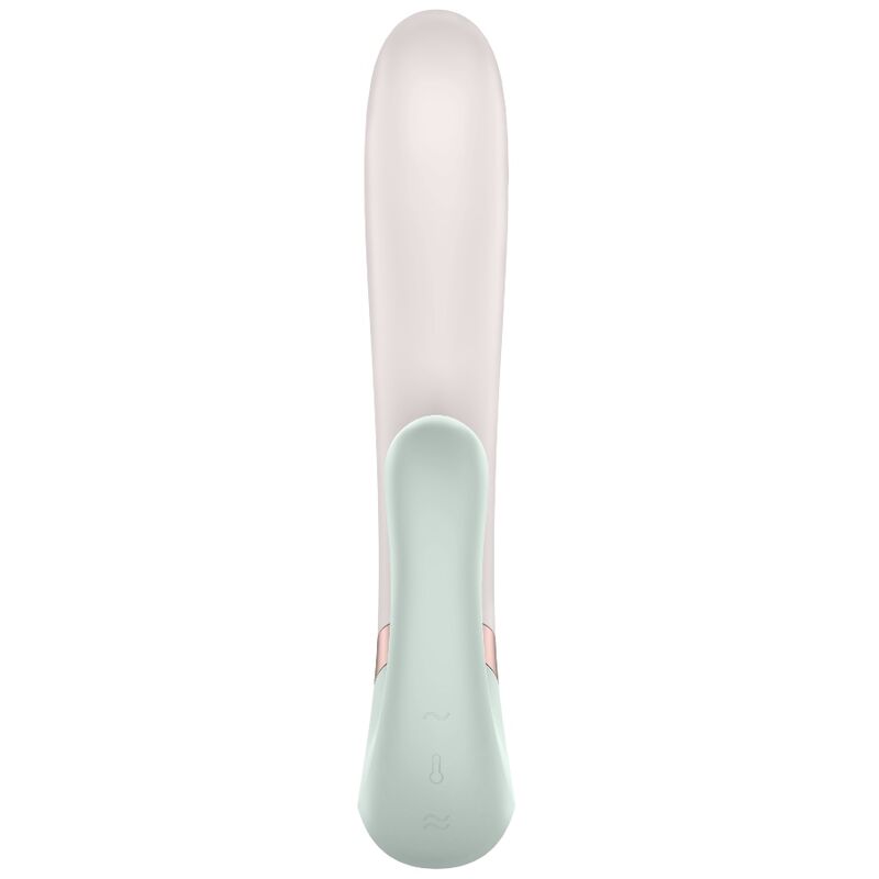 SATISFYER - VIBRATORE HEAT WAVE APP BIANCO