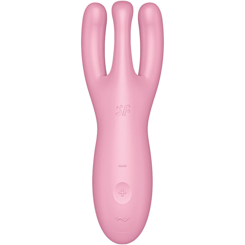 SATISFYER - APP VIBRATORE A TRE 4 BLU