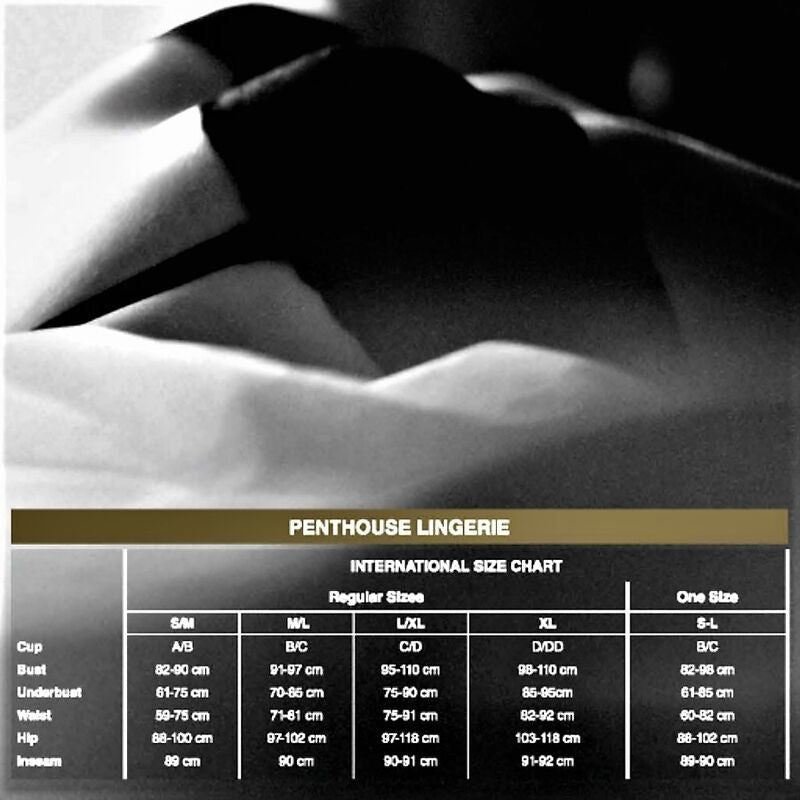 PENTHOUSE - PERIZOMA NAUGHTY VALENTINE ROSSO L/XL