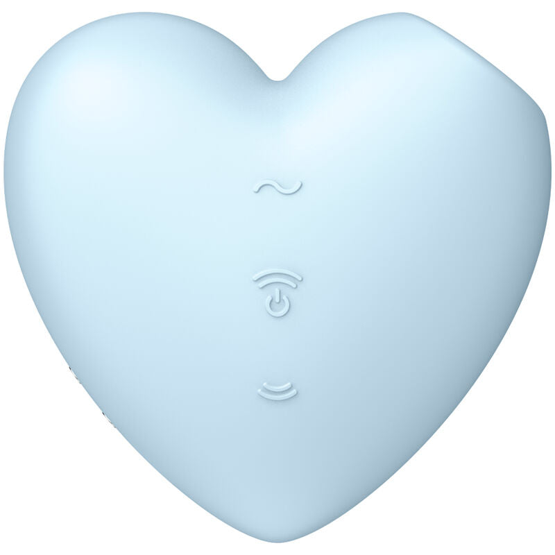 SATISFYER - CUTIE HEART AIR PULSE STIMOLATORE E VIBRATORE ROSA