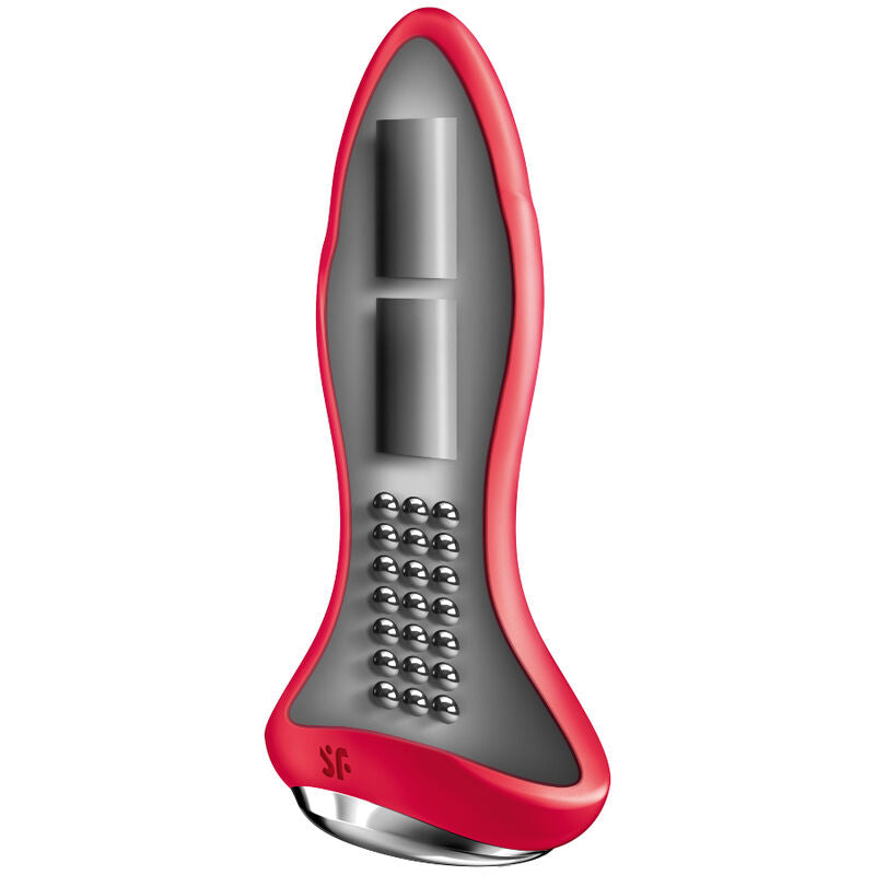 SATISFYER - ROTATOR PLUG 1+ VIBRANTE APP NERO