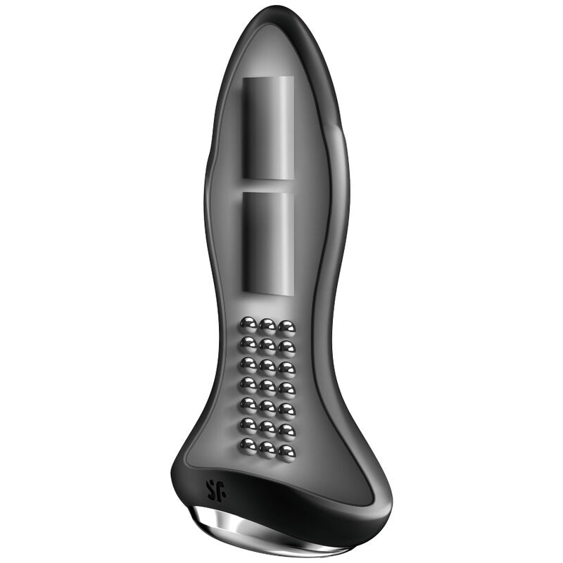 SATISFYER - ROTATOR PLUG 1+ VIBRANTE APP NERO